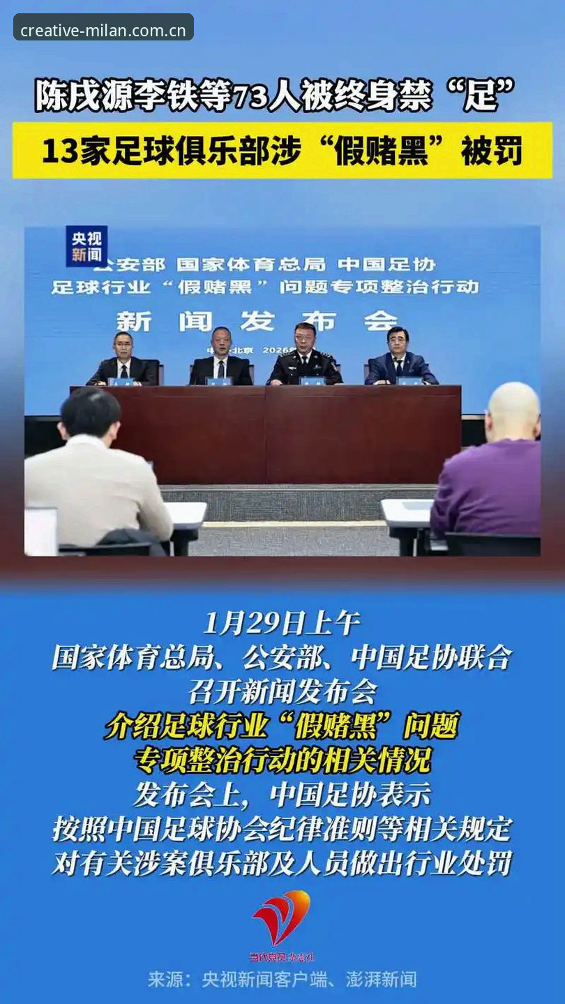中国足协第三批禁足名单全面解析：17人终身禁足，行业整肃再出重拳